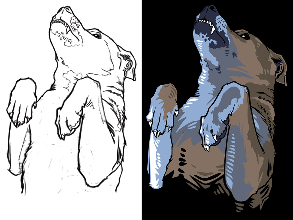 Pet Portrait Illustration